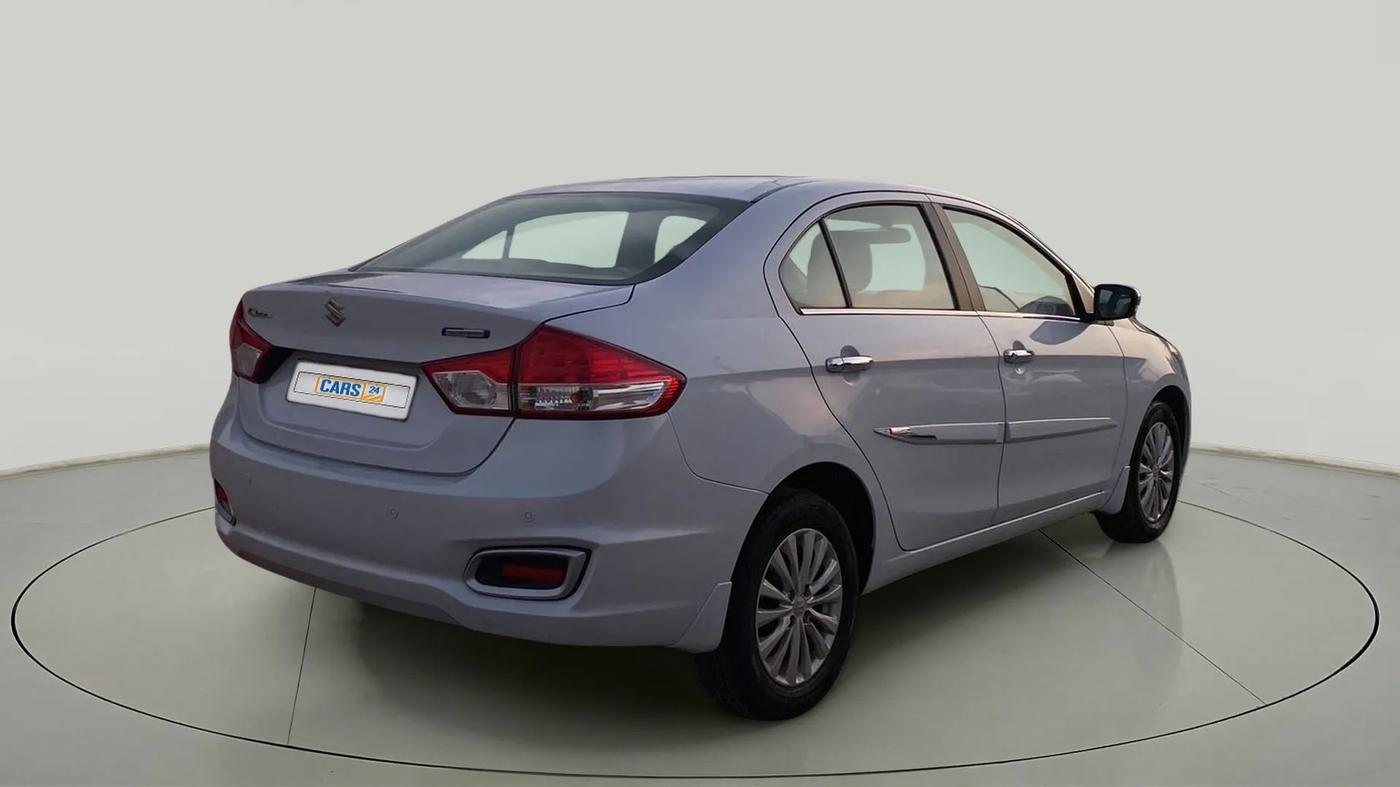 2018 Maruti Ciaz DELTA 1.5 SHVS MT PETROL, Petrol, Manual, 65,365 km, Right Back Diagonal