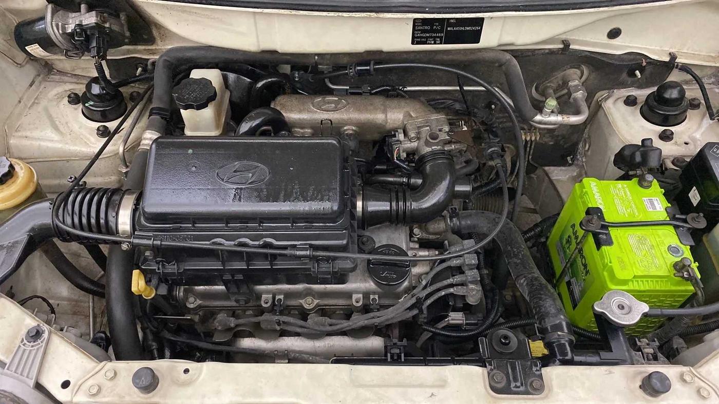 2013 Hyundai Santro Xing GL PLUS, Petrol, Manual, 54,471 km, Open Bonet