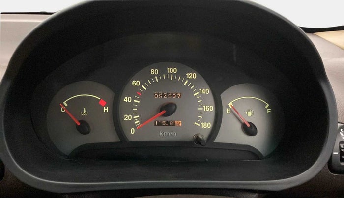 2013 Hyundai Santro Xing GL PLUS, Petrol, Manual, 54,471 km, Odometer Image