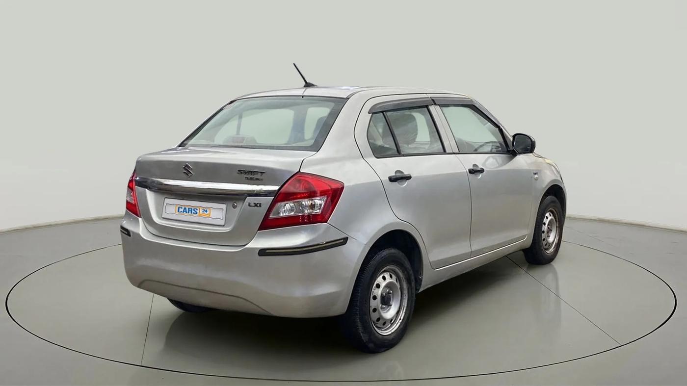 2015 Maruti Swift Dzire LXI (O), Petrol, Manual, 44,846 km, Right Back Diagonal