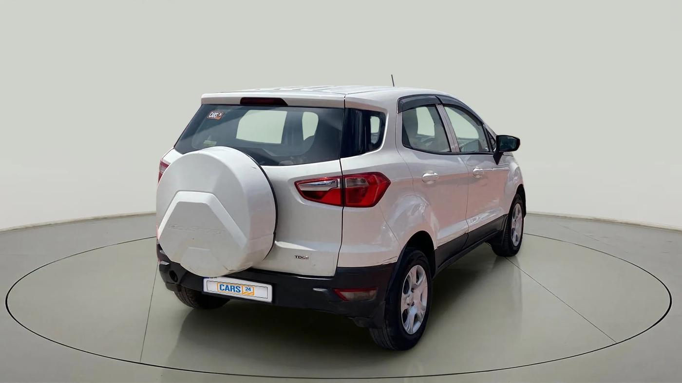 2017 Ford Ecosport AMBIENTE 1.5L DIESEL, Diesel, Manual, 83,669 km, Right Back Diagonal