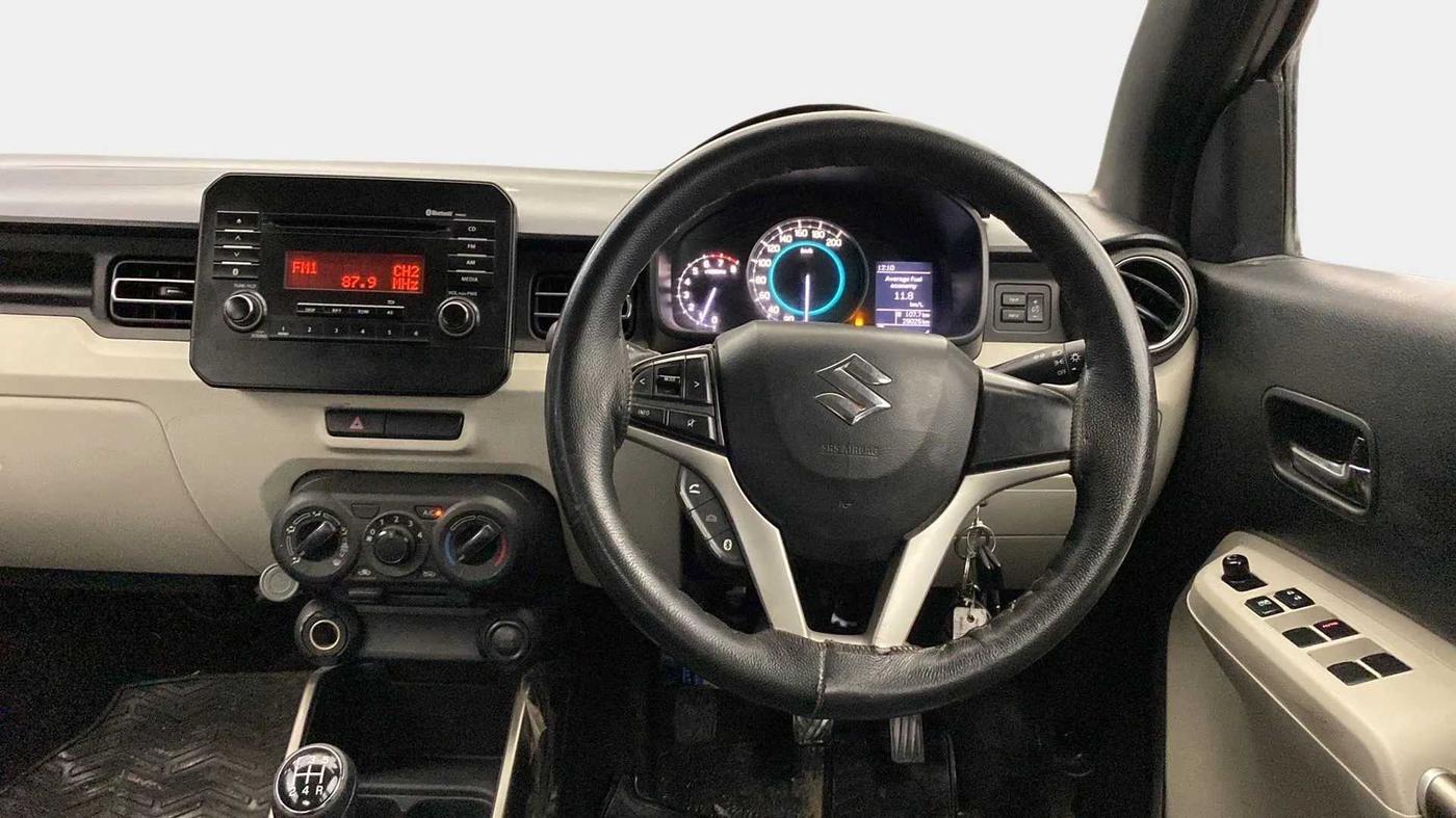 2017 Maruti IGNIS DELTA 1.2, Petrol, Manual, 29,083 km, Steering Wheel Close Up