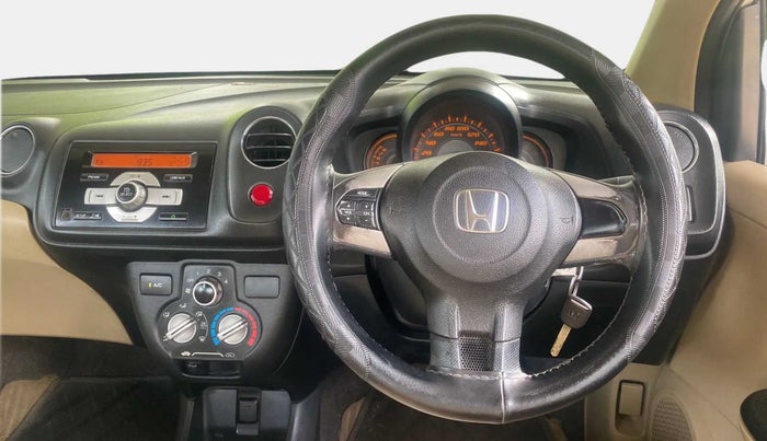 2014 Honda Amaze 1.2L I-VTEC S, Petrol, Manual, 67,346 km, Steering Wheel Close Up