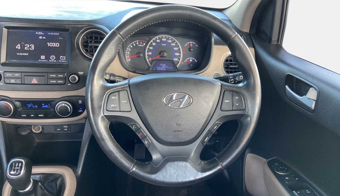 2017 Hyundai Grand i10 ASTA 1.2 KAPPA VTVT, Petrol, Manual, 59,066 km, Steering Wheel Close Up