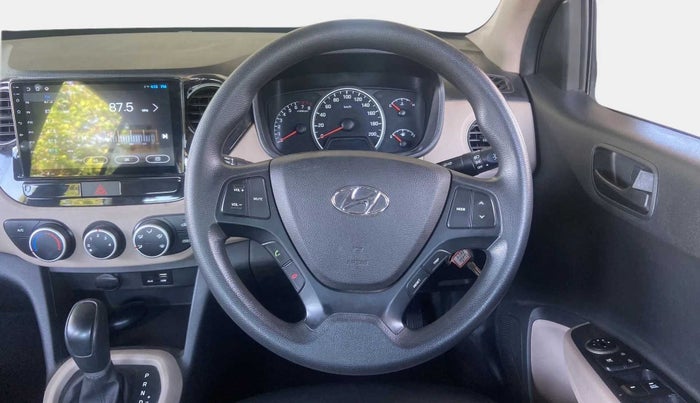 2018 Hyundai Grand i10 MAGNA AT 1.2 KAPPA VTVT, Petrol, Automatic, 41,001 km, Steering Wheel Close Up