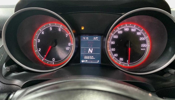 2020 Maruti Swift VXI AMT, Petrol, Automatic, 66,977 km, Odometer Image
