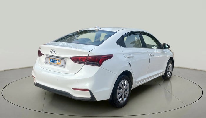 2019 Hyundai Verna 1.4 EX PETROL, Petrol, Manual, 31,953 km, Right Back Diagonal