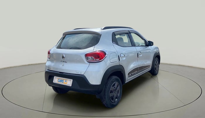 2019 Renault Kwid RXT 1.0 AMT (O), Petrol, Automatic, 3,531 km, Right Back Diagonal