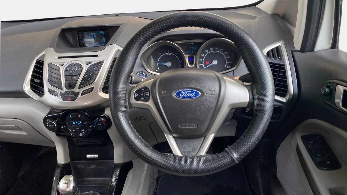 2016 Ford Ecosport TITANIUM 1.5L DIESEL, Diesel, Manual, 71,058 km, Steering Wheel Close Up