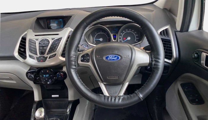 2016 Ford Ecosport TITANIUM 1.5L DIESEL, Diesel, Manual, 70,980 km, Steering Wheel Close Up