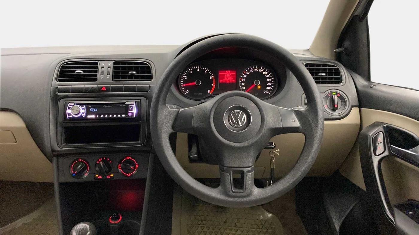 2013 Volkswagen Polo TRENDLINE 1.2L PETROL, Petrol, Manual, 82,128 km, Steering Wheel Close Up