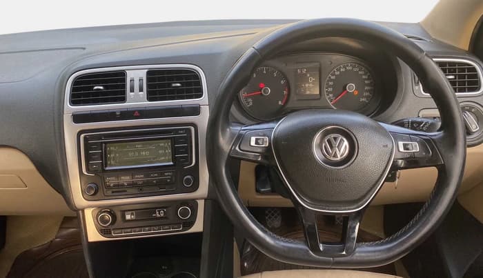 2014 Volkswagen Polo HIGHLINE1.2L, Petrol, Manual, 41,896 km, Steering Wheel Close Up