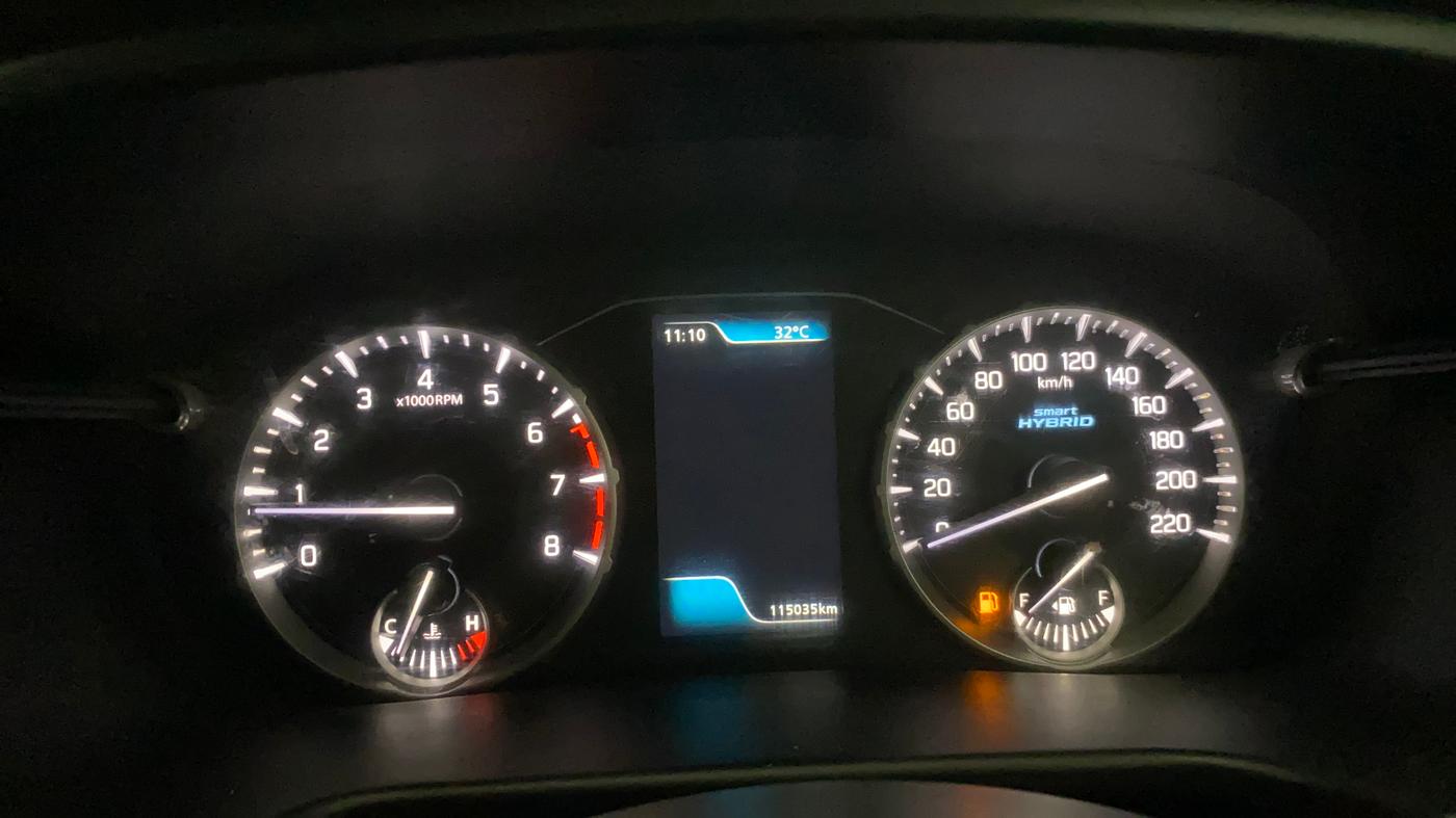 2023 Maruti BREZZA ZXI SMART HYBRID , Petrol, Manual, 1,15,026 km, Odometer Image