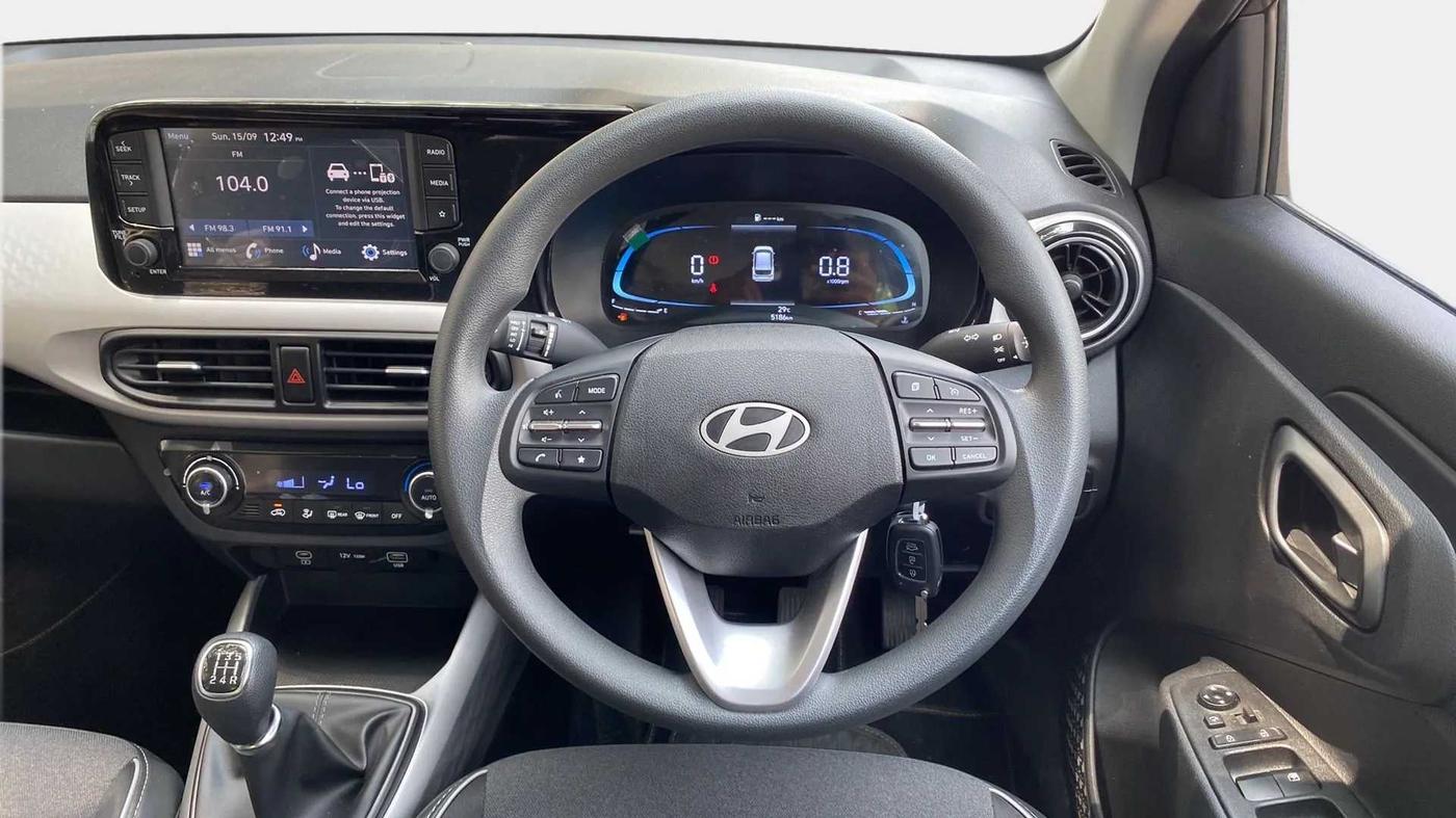 2024 Hyundai EXTER SX 1.2 MT, Petrol, Manual, 5,774 km, Steering Wheel Close Up