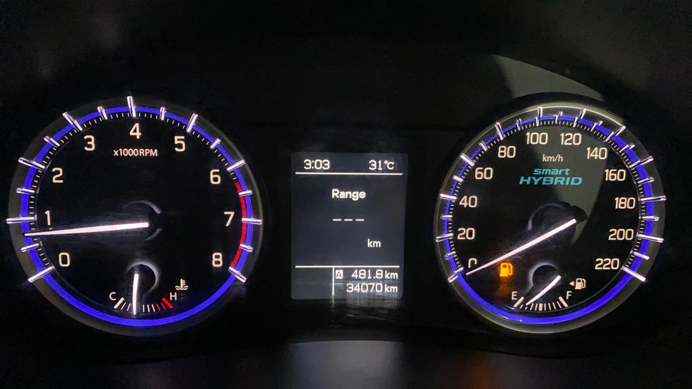 2021 Maruti S Cross SIGMA 1.5, Petrol, Manual, 33,374 km, Odometer Image