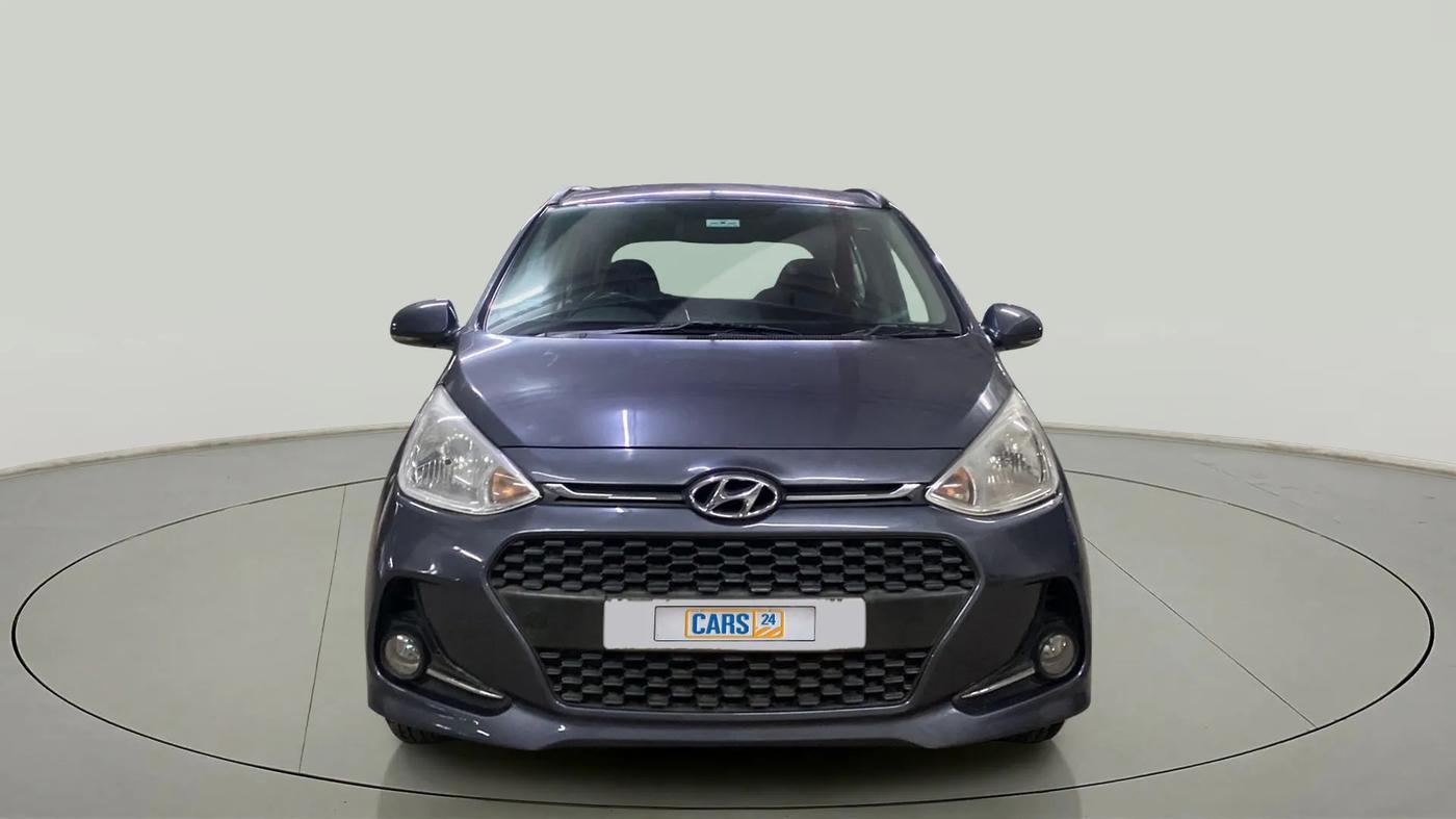 2018 Hyundai Grand i10 SPORTZ 1.2 KAPPA VTVT, CNG, Manual, 78,127 km, Front