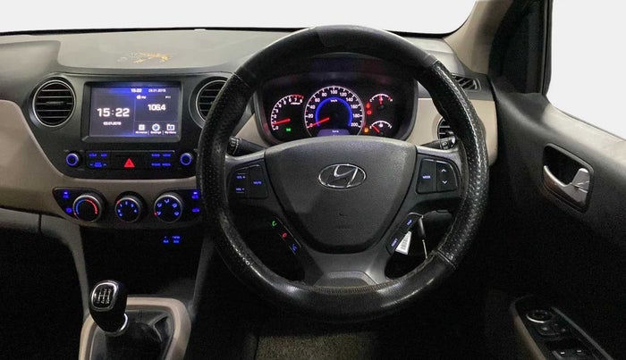 2018 Hyundai Grand i10 SPORTZ 1.2 KAPPA VTVT, CNG, Manual, 78,127 km, Steering Wheel Close Up