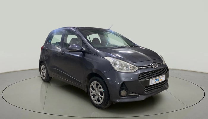 2018 Hyundai Grand i10 SPORTZ 1.2 KAPPA VTVT, CNG, Manual, 78,127 km, Right Front Diagonal