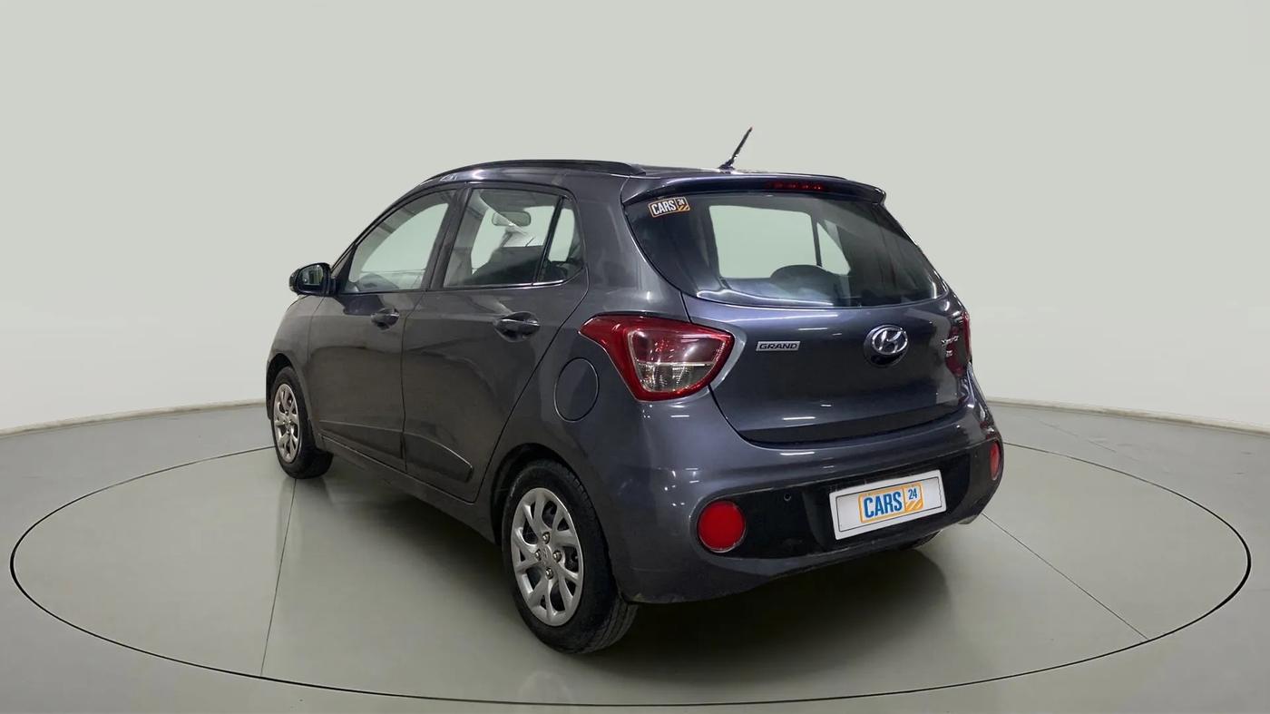 2018 Hyundai Grand i10 SPORTZ 1.2 KAPPA VTVT, CNG, Manual, 78,127 km, Left Back Diagonal