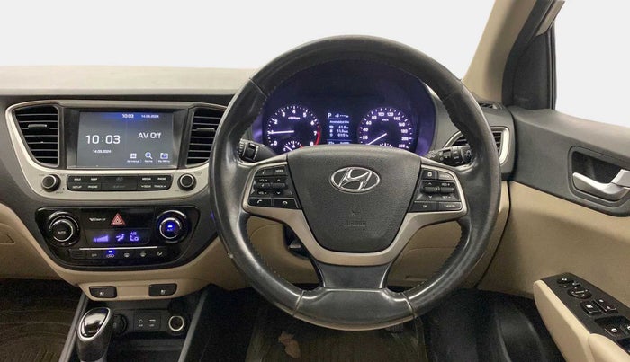 2018 Hyundai Verna 1.6 VTVT SX (O) AT, Petrol, Automatic, 58,177 km, Steering Wheel Close Up