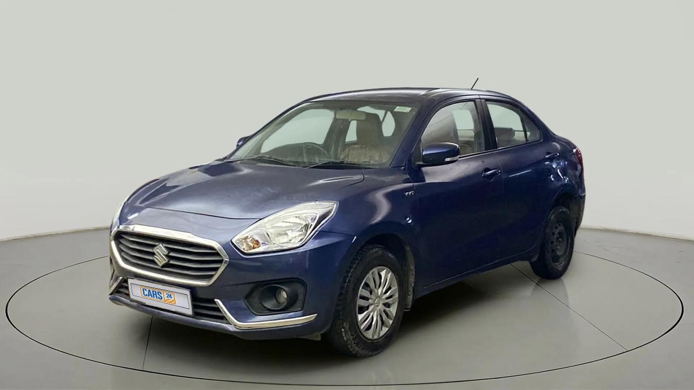 2018 Maruti Dzire VXI AMT, Petrol, Automatic, 1,05,458 km, Left Front Diagonal