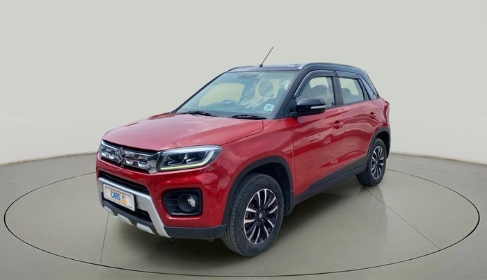 2021 Maruti Vitara Brezza ZXI PLUS DUAL TONE, Petrol, Manual, 17,047 km, Left Front Diagonal