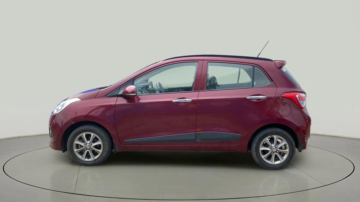 2016 Hyundai Grand i10 ASTA (O) 1.2 KAPPA VTVT, Petrol, Manual, 40,286 km, Left Side