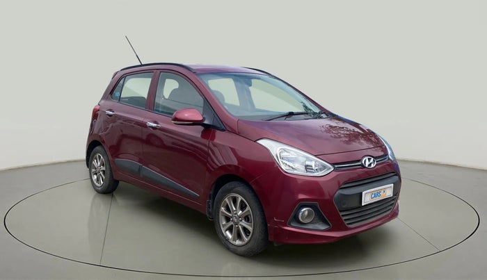 2016 Hyundai Grand i10 ASTA (O) 1.2 KAPPA VTVT, Petrol, Manual, 40,286 km, Right Front Diagonal