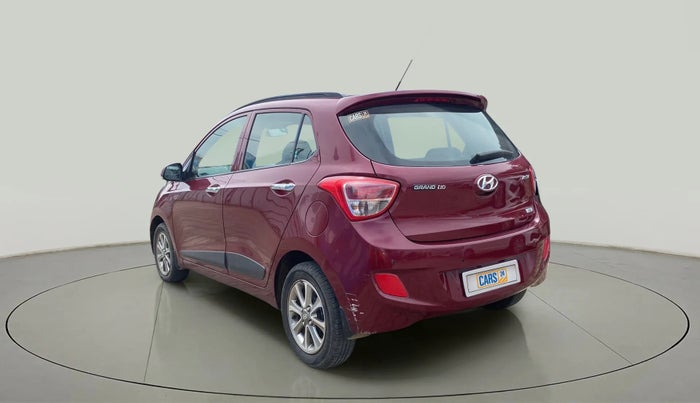 2016 Hyundai Grand i10 ASTA (O) 1.2 KAPPA VTVT, Petrol, Manual, 40,286 km, Left Back Diagonal
