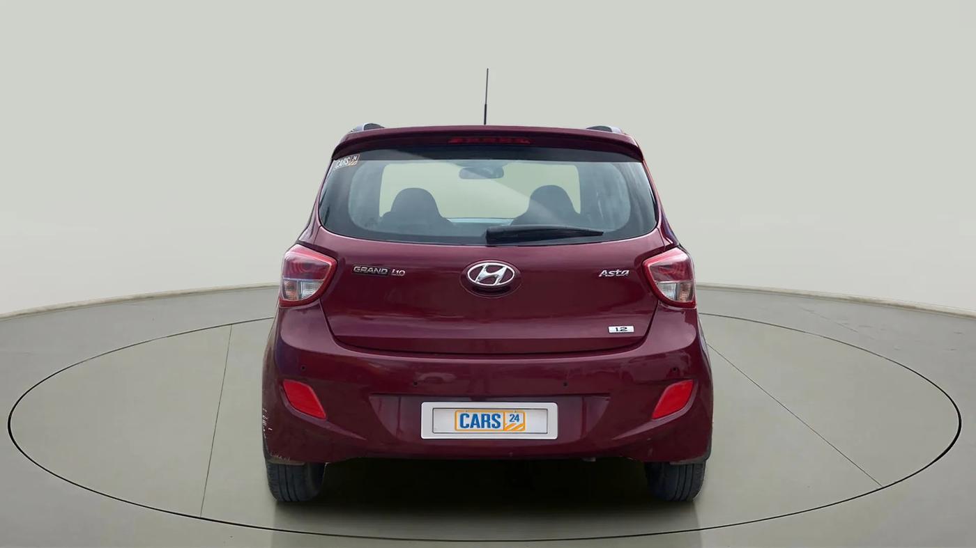 2016 Hyundai Grand i10 ASTA (O) 1.2 KAPPA VTVT, Petrol, Manual, 40,286 km, Back/Rear