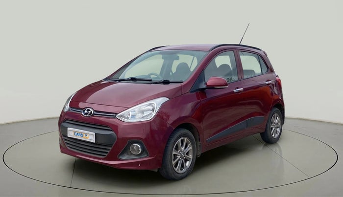 2016 Hyundai Grand i10 ASTA (O) 1.2 KAPPA VTVT, Petrol, Manual, 40,286 km, Left Front Diagonal