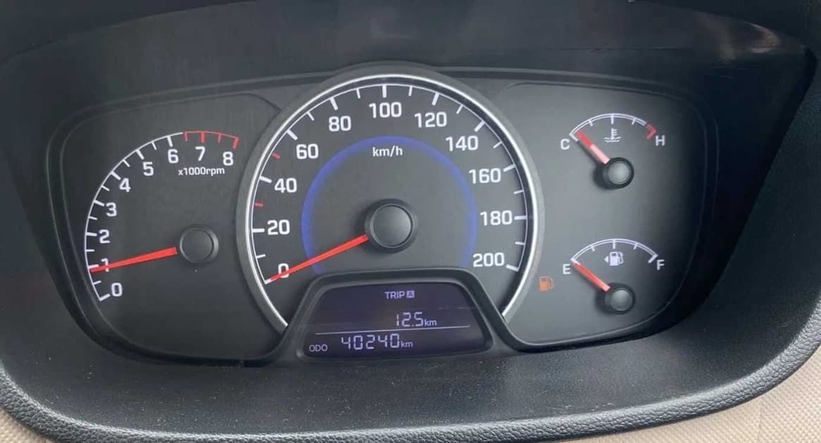 2016 Hyundai Grand i10 ASTA (O) 1.2 KAPPA VTVT, Petrol, Manual, 40,286 km, Odometer Image