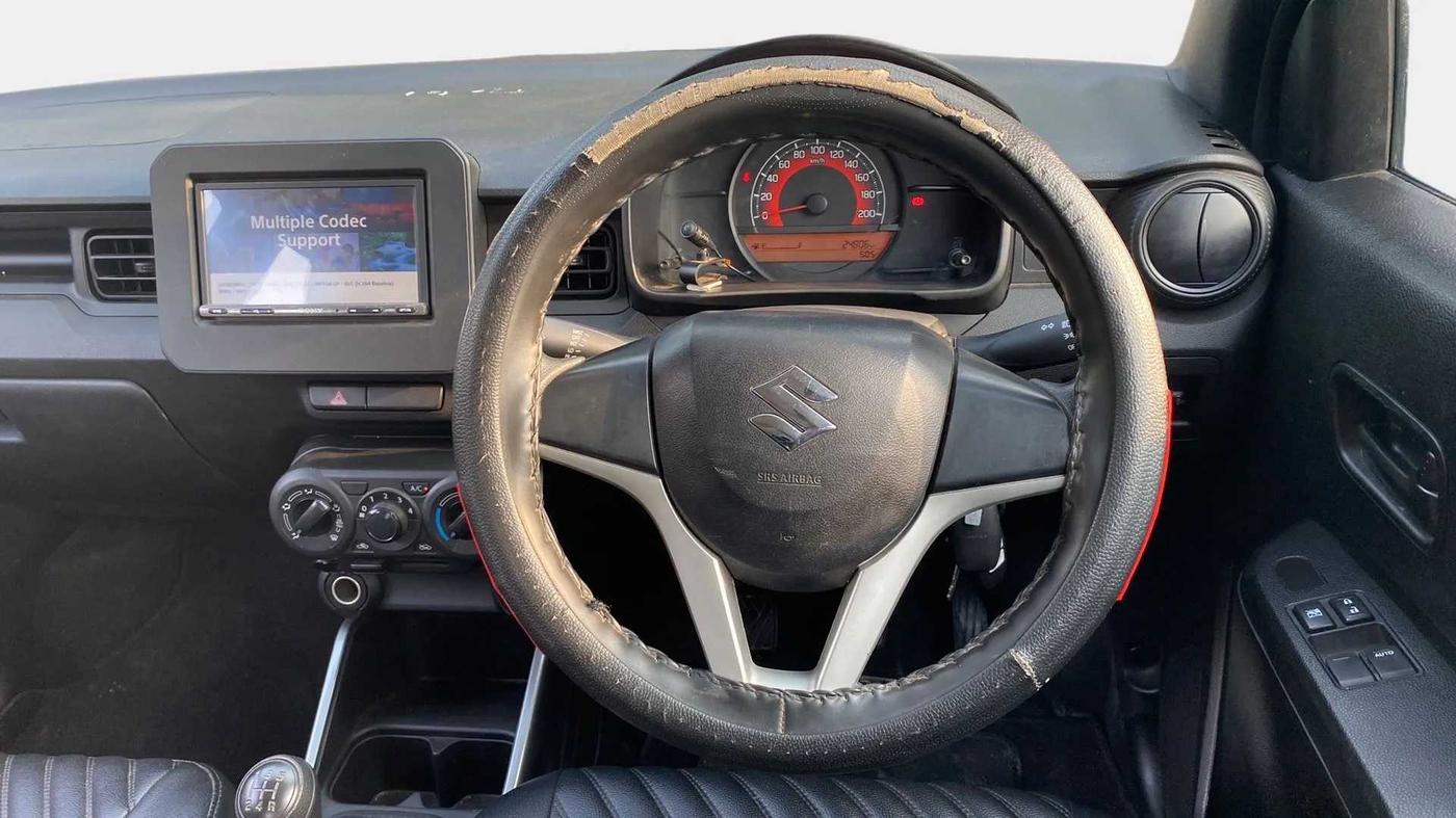 2020 Maruti IGNIS SIGMA 1.2, Petrol, Manual, 24,808 km, Steering Wheel Close Up