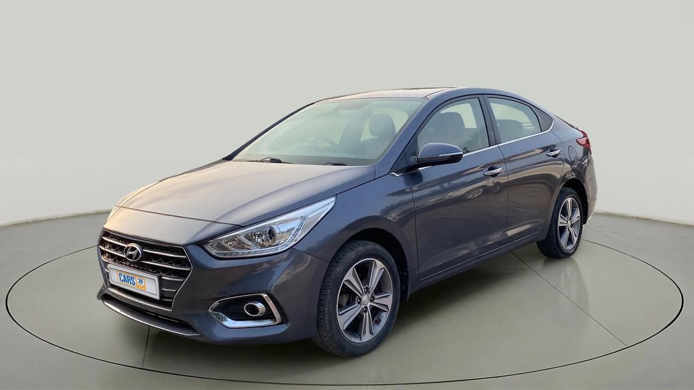2019 Hyundai Verna 1.6 VTVT SX, Petrol, Manual, 64,183 km, Left Front Diagonal