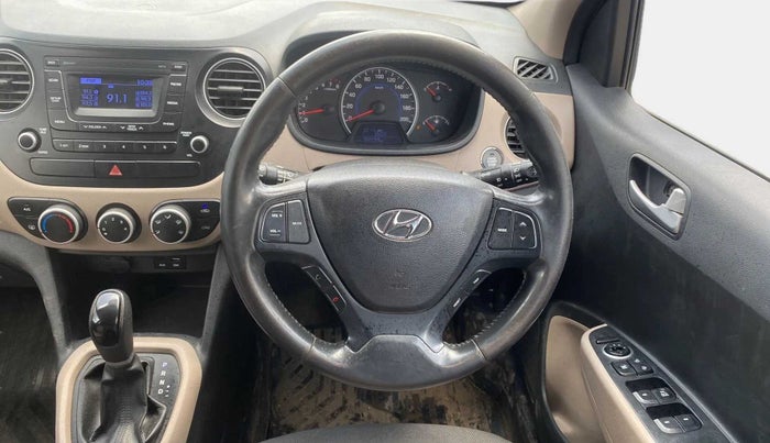 2016 Hyundai Grand i10 ASTA (O) AT 1.2 KAPPA VTVT, Petrol, Automatic, 94,705 km, Steering Wheel Close Up