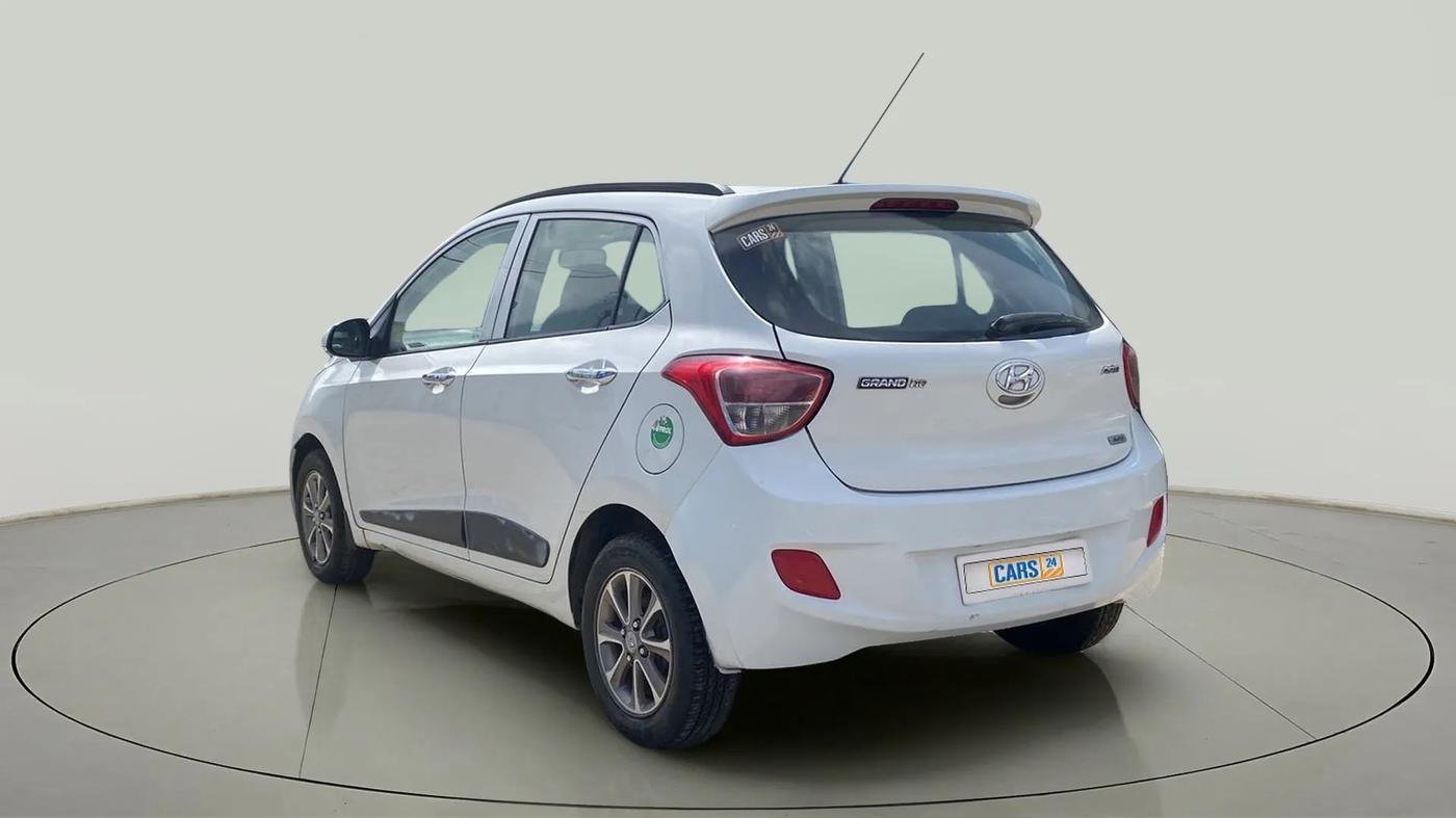 2016 Hyundai Grand i10 ASTA (O) AT 1.2 KAPPA VTVT, Petrol, Automatic, 94,705 km, Left Back Diagonal