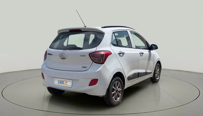 2016 Hyundai Grand i10 ASTA (O) AT 1.2 KAPPA VTVT, Petrol, Automatic, 94,705 km, Right Back Diagonal