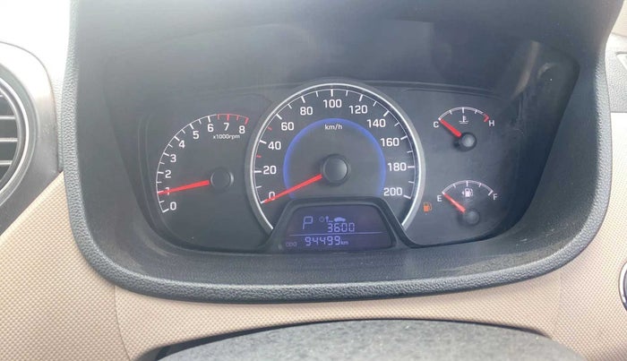 2016 Hyundai Grand i10 ASTA (O) AT 1.2 KAPPA VTVT, Petrol, Automatic, 94,705 km, Odometer Image