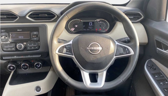 2021 Nissan MAGNITE XL TURBO CVT, Petrol, Automatic, 39,115 km, Steering Wheel Close Up