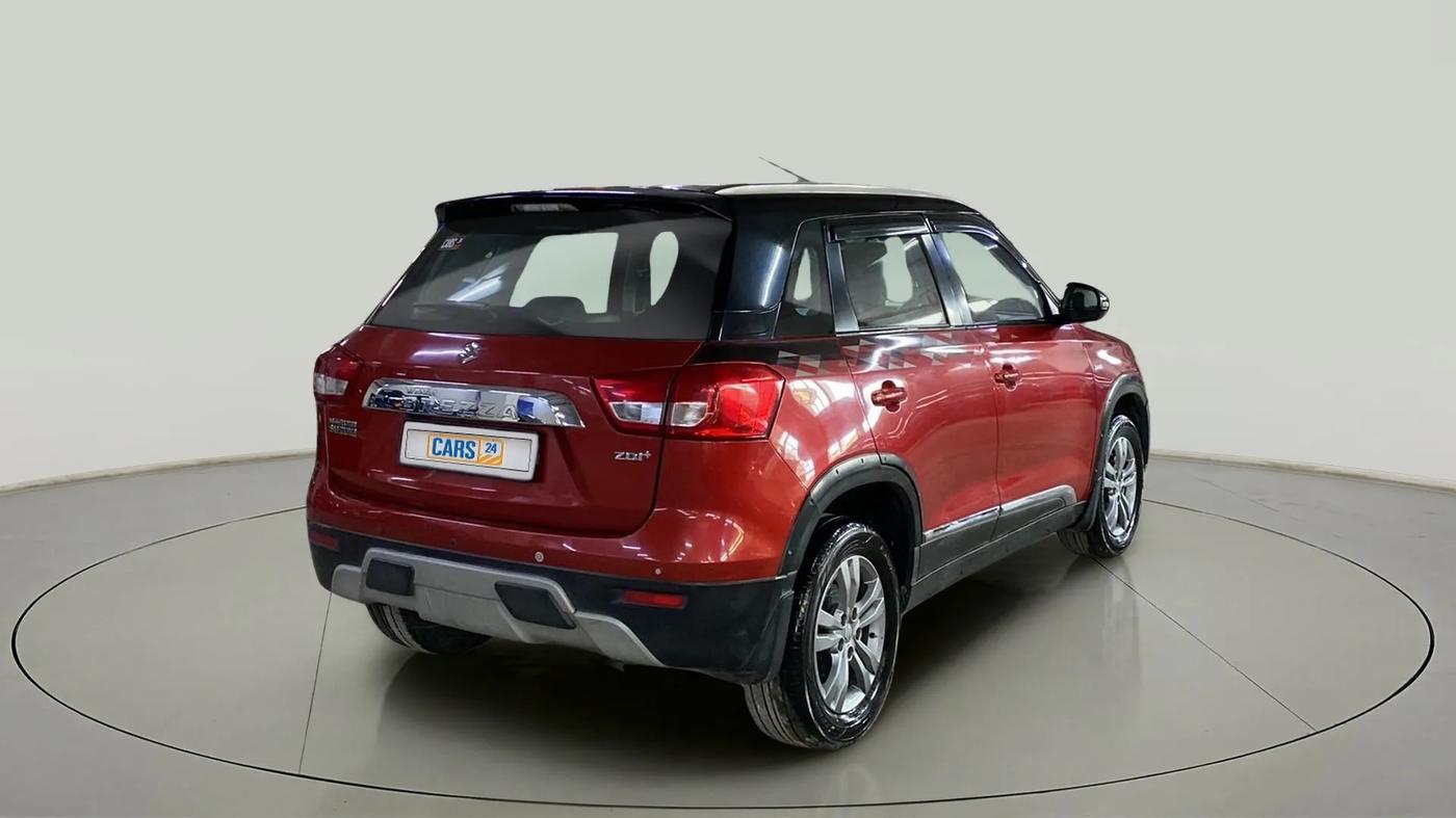 2016 Maruti Vitara Brezza ZDI PLUS DUAL TONE, Diesel, Manual, 87,226 km, Right Back Diagonal