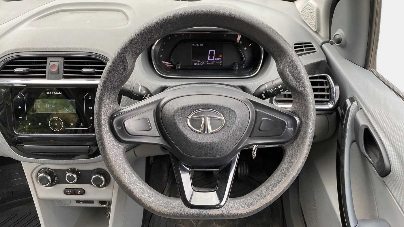 2021 Tata TIGOR XM PETROL, Petrol, Manual, 28,883 km, Steering Wheel Close Up