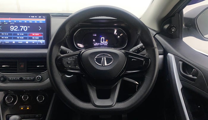 2020 Tata NEXON XMA SUNROOF PETROL, Petrol, Automatic, 35,727 km, Steering Wheel Close Up