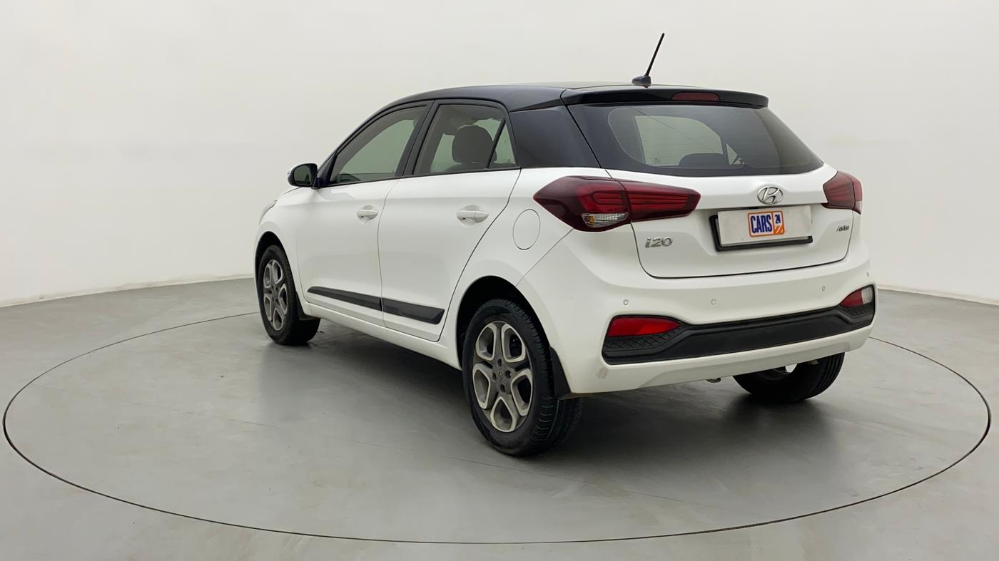 2018 Hyundai Elite i20 ASTA 1.2 DUAL TONE, Petrol, Manual, 52,661 km, Left Back Diagonal