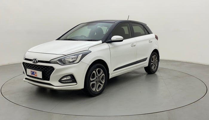 2018 Hyundai Elite i20 ASTA 1.2 DUAL TONE, Petrol, Manual, 52,661 km, Left Front Diagonal