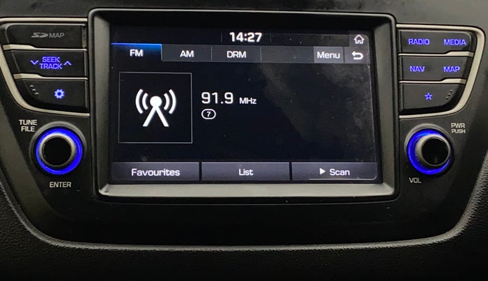 2018 Hyundai Elite i20 ASTA 1.2 DUAL TONE, Petrol, Manual, 52,661 km, Infotainment System
