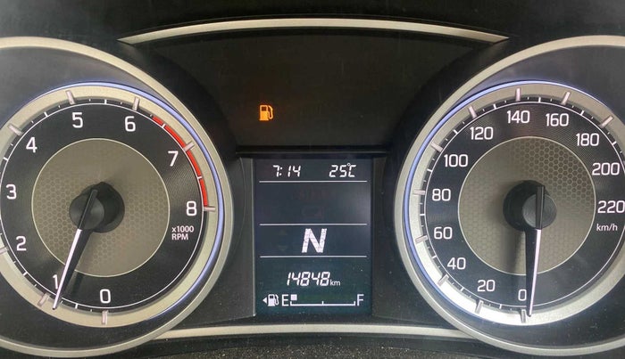 2023 Maruti Dzire VXI AMT, Petrol, Automatic, 14,809 km, Odometer Image