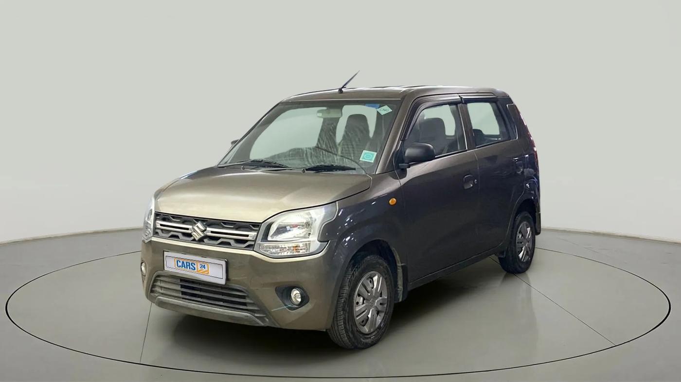2022 Maruti New Wagon-R LXI CNG 1.0, CNG, Manual, 26,066 km, Left Front Diagonal