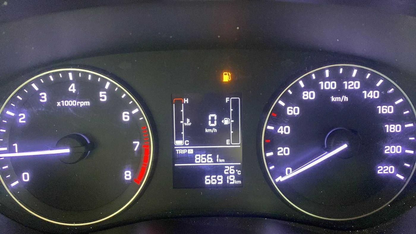 2017 Hyundai Elite i20 SPORTZ 1.2, Petrol, Manual, 66,871 km, Odometer Image