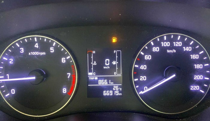 2017 Hyundai Elite i20 SPORTZ 1.2, Petrol, Manual, 66,871 km, Odometer Image