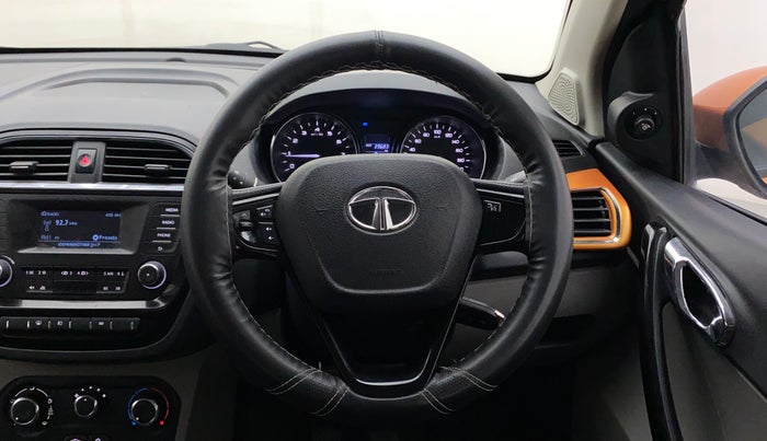2018 Tata Tiago XZ PETROL, Petrol, Manual, 39,850 km, Steering Wheel Close Up